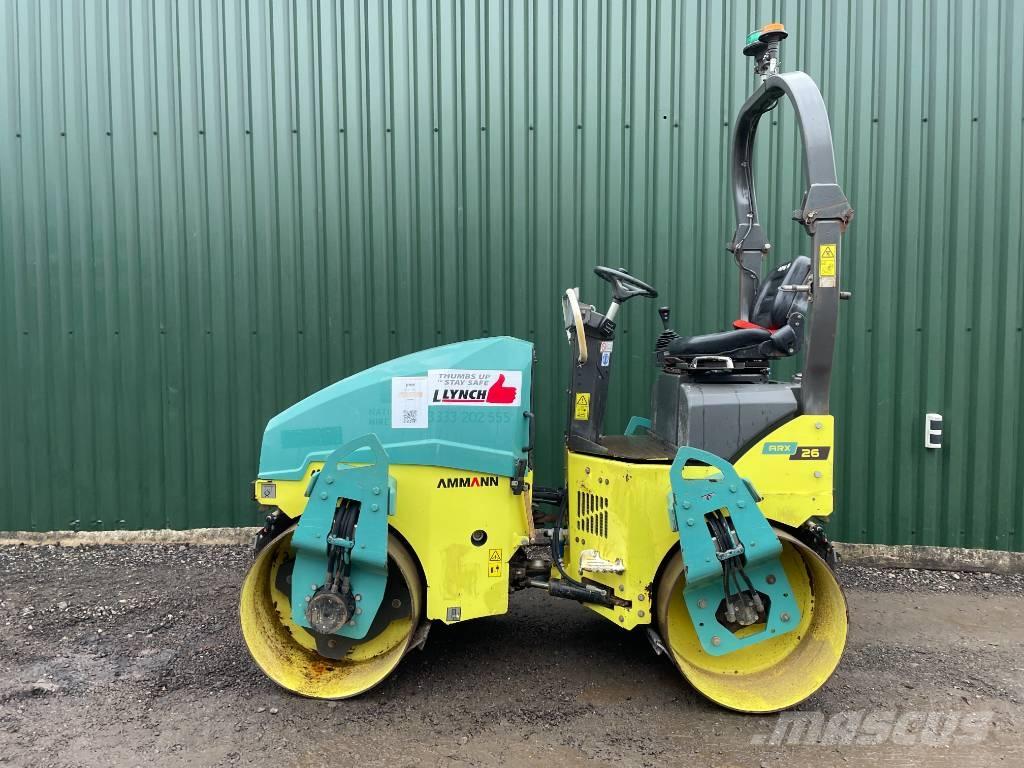 Ammann ARX 26 مداحل ثنائية الاسطوانة