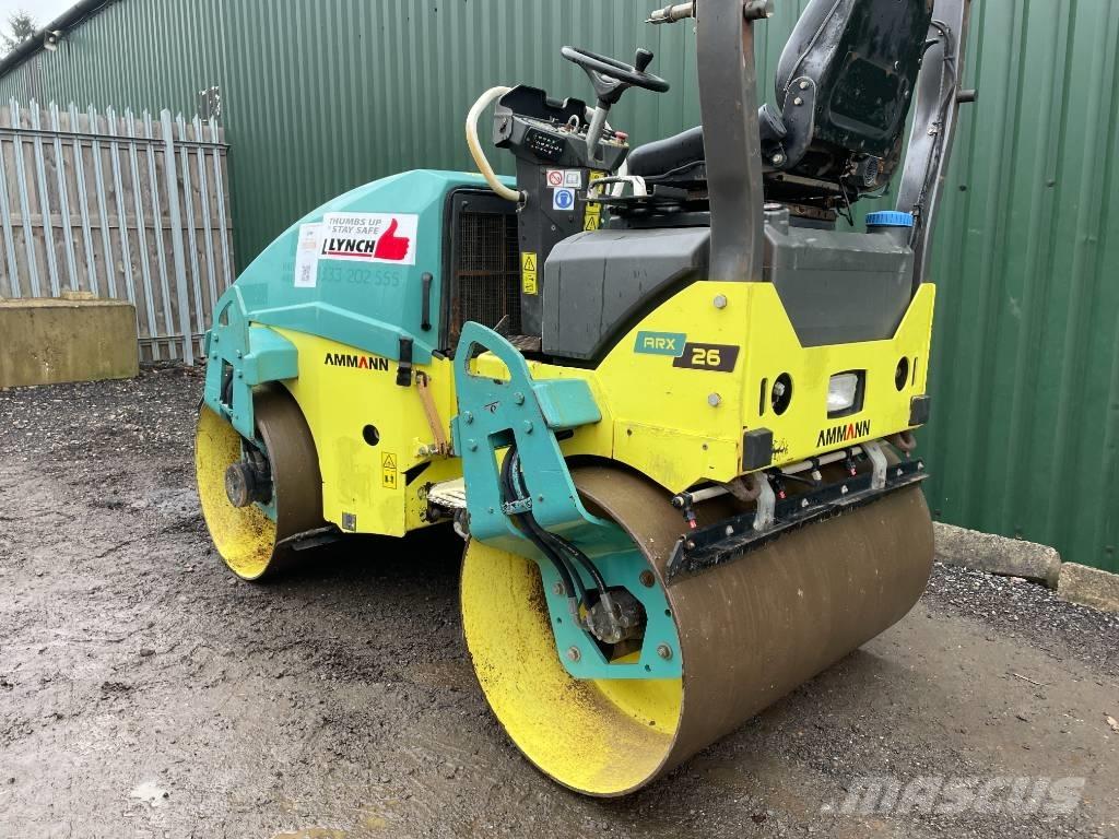 Ammann ARX 26 مداحل ثنائية الاسطوانة