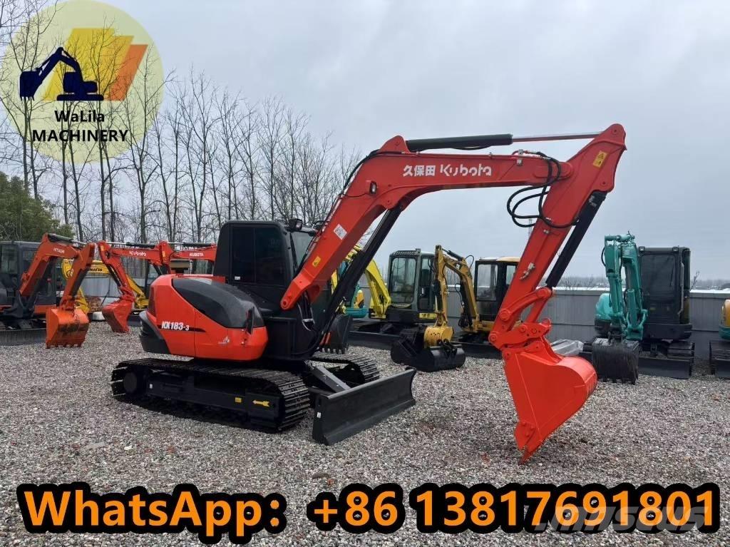 Kubota KX 183 حفارات صغيرة أقل من 7 طن (حفارات صغيرة)