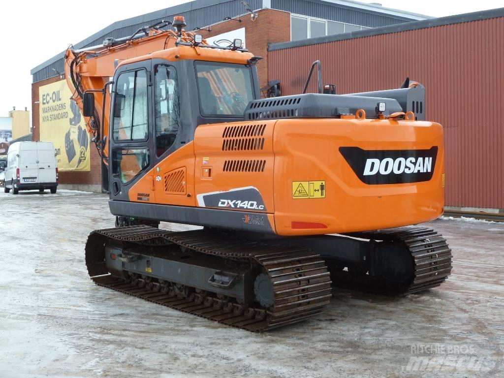 Doosan DX140LC-5 حفارات زحافة