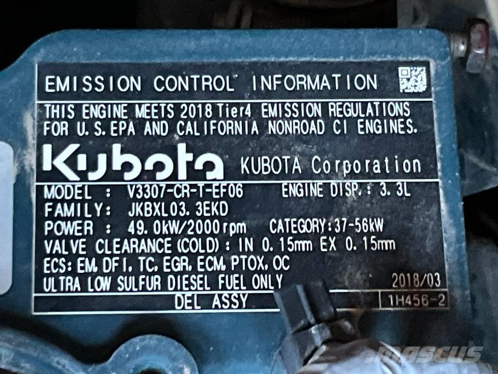 Kubota KX 080-4 A حفارات وسط 7 طن - 12 طن