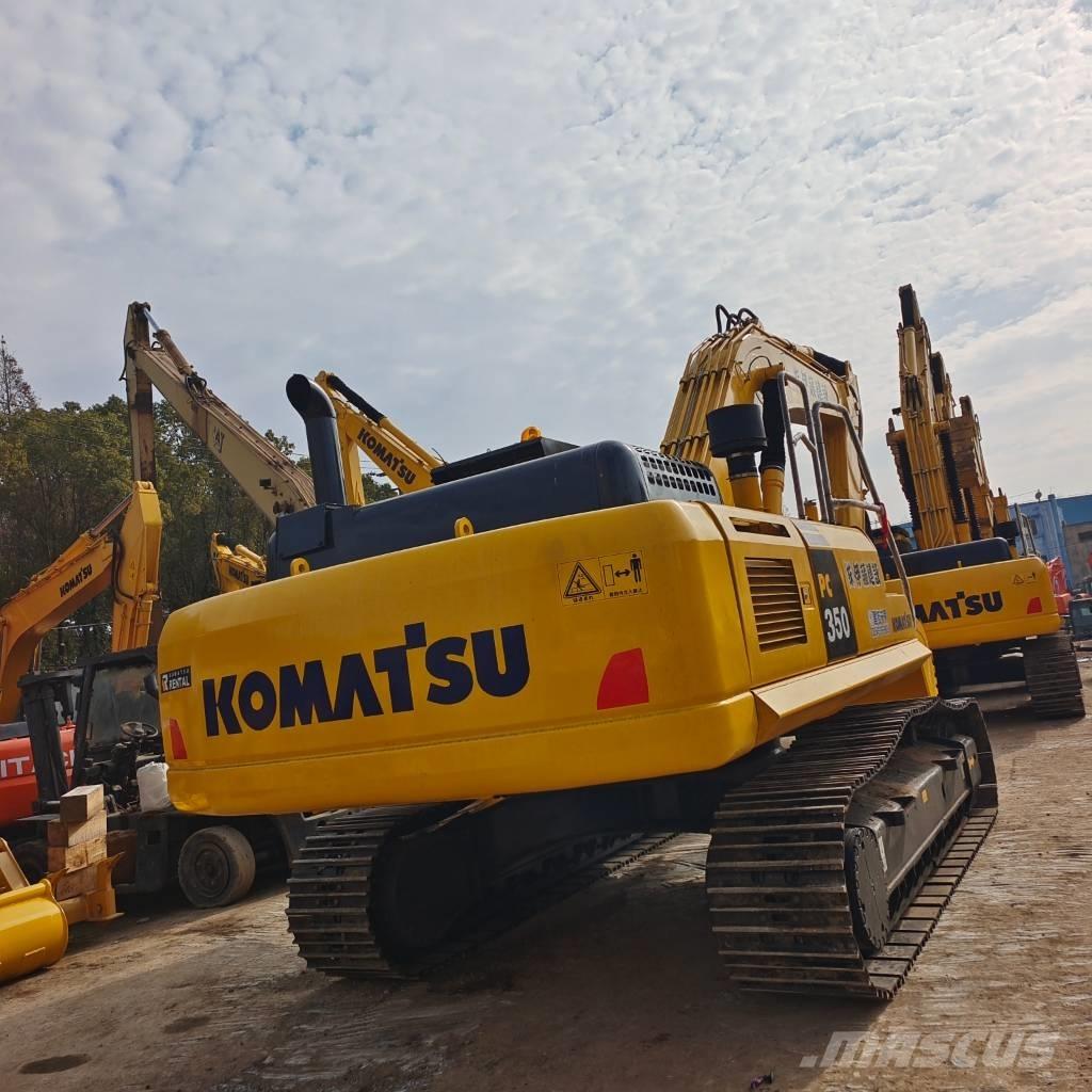 Komatsu PC 350-7 حفارات زحافة