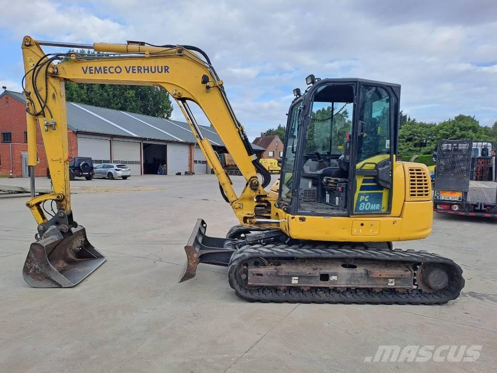 Komatsu PC 80 MR-5 حفارات وسط 7 طن - 12 طن