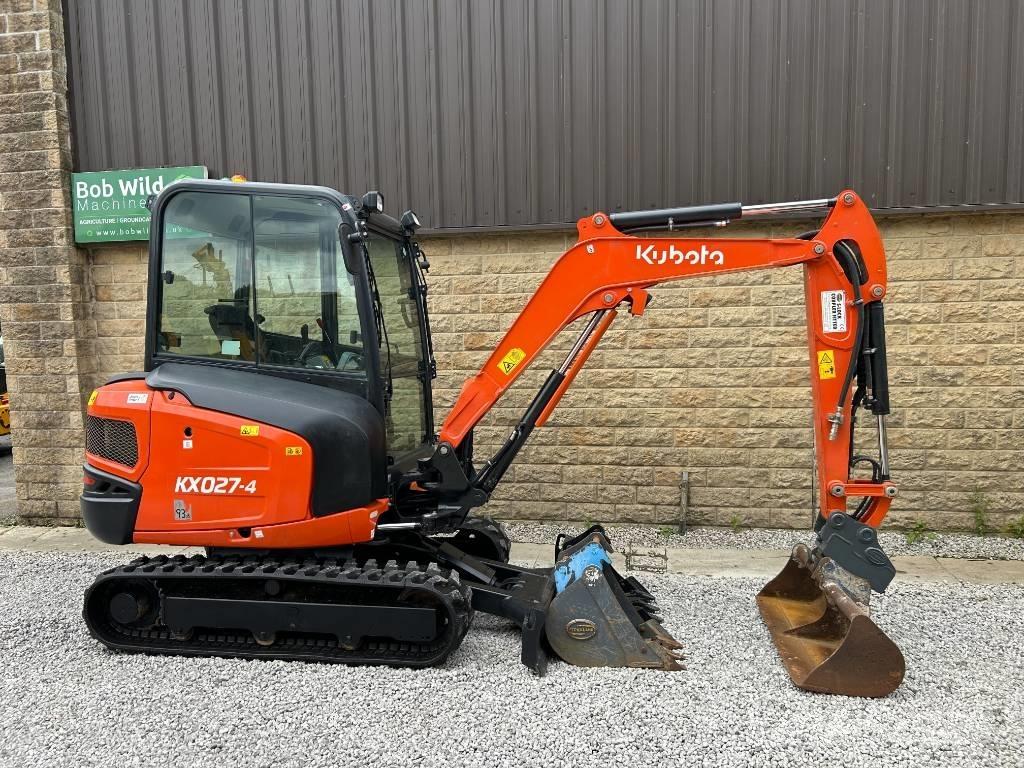 Kubota KX027-4 حفارات صغيرة أقل من 7 طن (حفارات صغيرة)