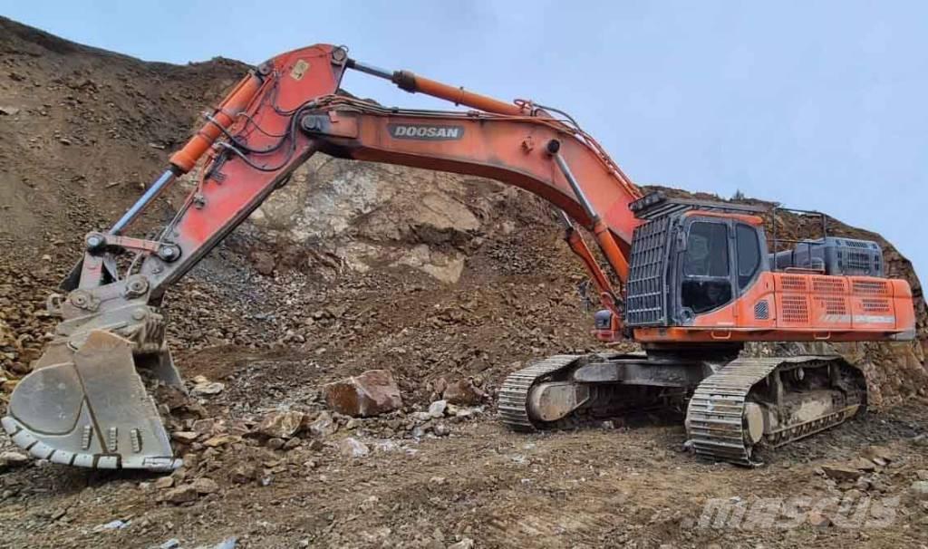 Doosan DX530 LC-3 حفارات زحافة