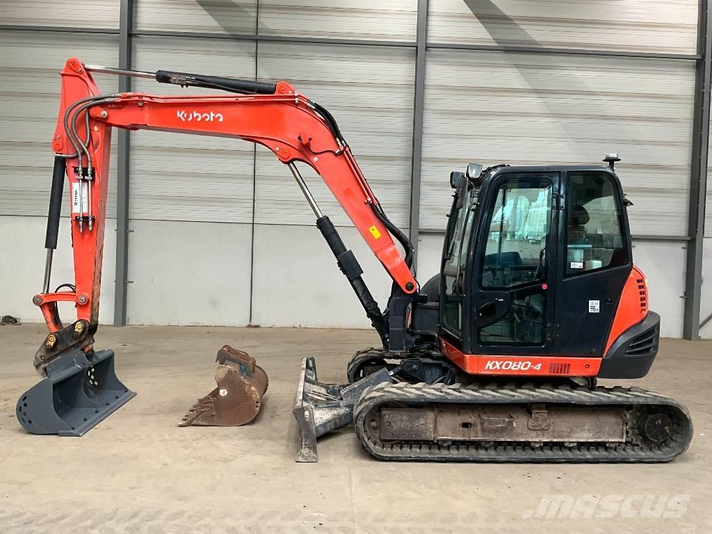 Kubota KX 080-4 حفارات وسط 7 طن - 12 طن