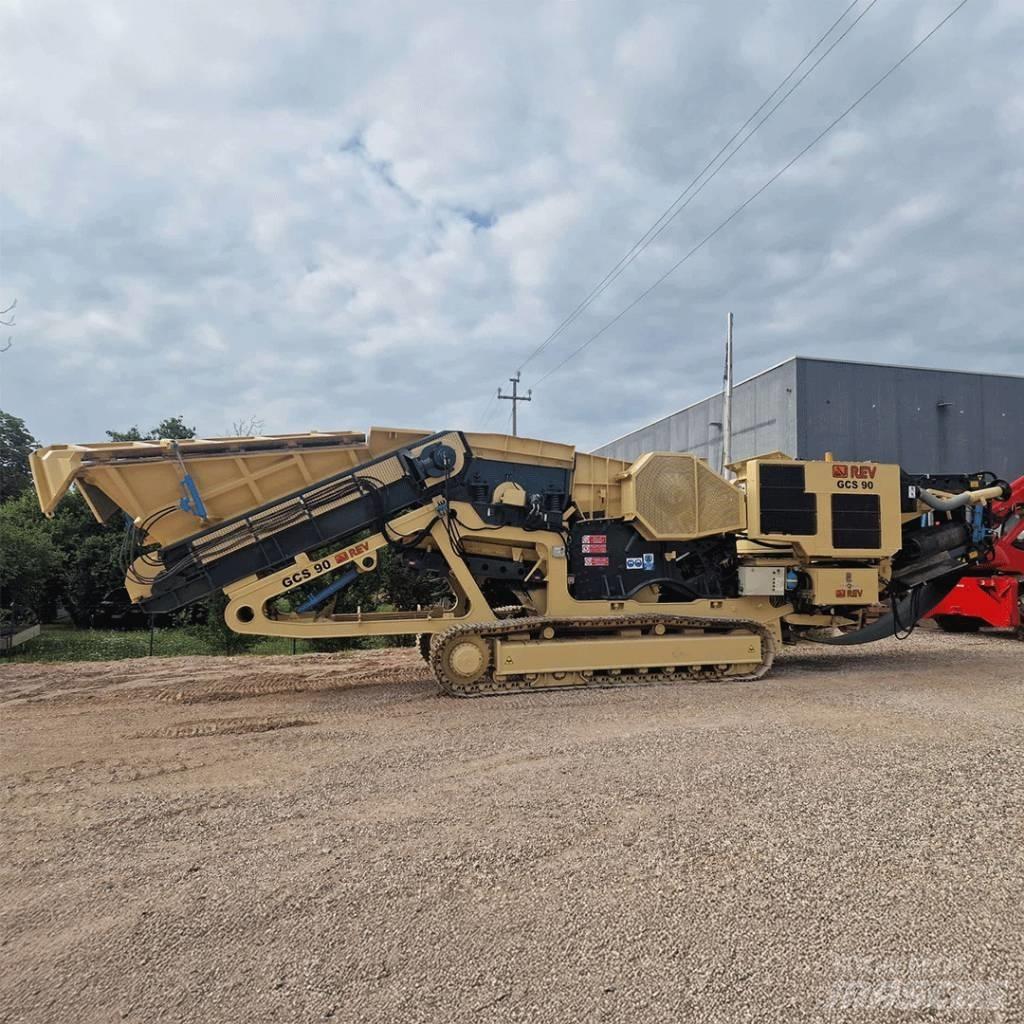 REV GCS90 الكسارات المتنقلة