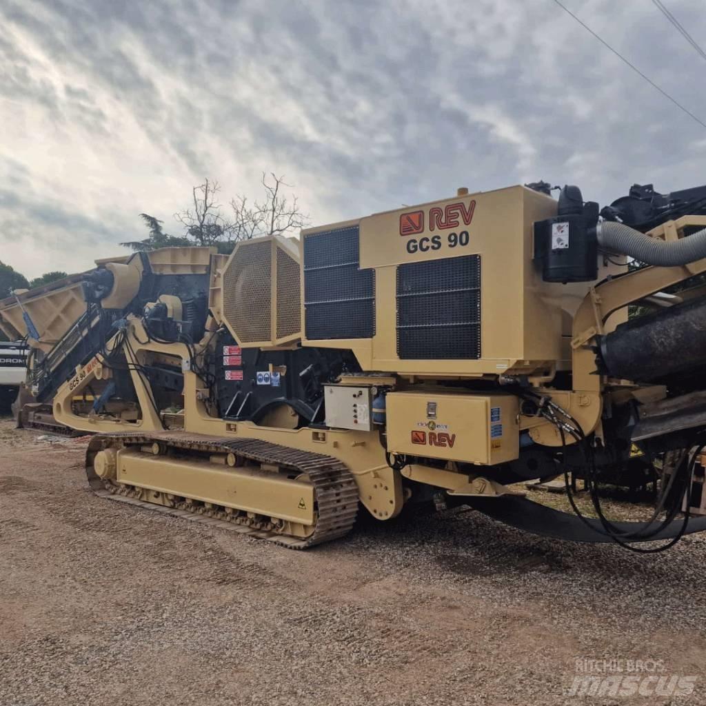 REV GCS90 الكسارات المتنقلة