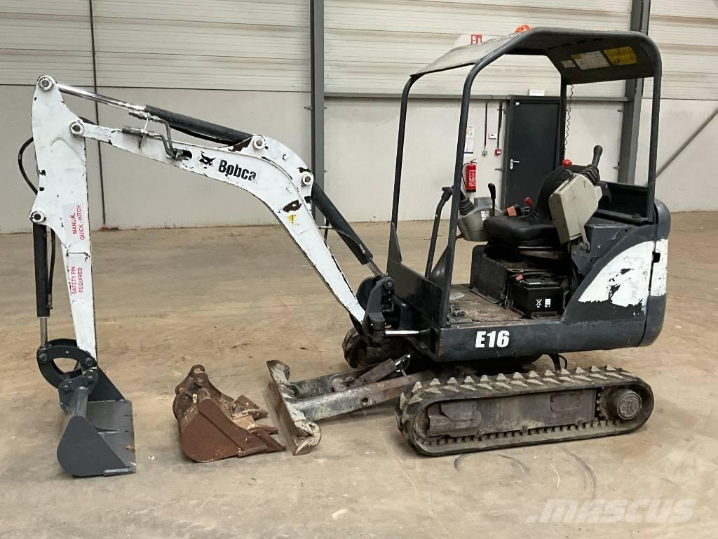 Bobcat E 16 حفارات صغيرة أقل من 7 طن (حفارات صغيرة)