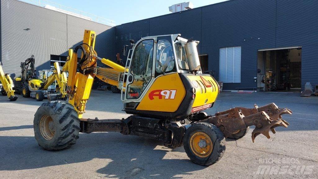 Menzi Muck A91 Mobil حفارات بعجل