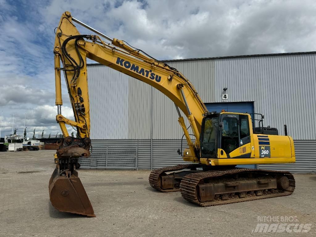 Komatsu PC360LC-10 حفارات زحافة