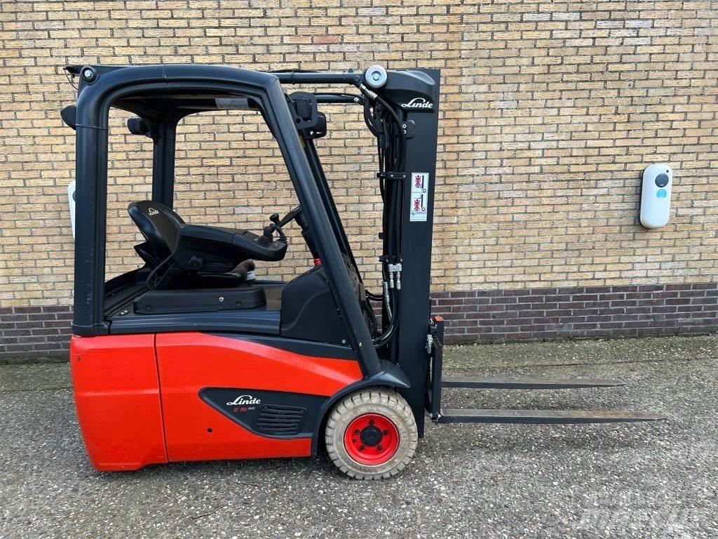 Linde E16C-02 EVO شاحنات ذات رافعات شوكية تعمل بالكهرباء