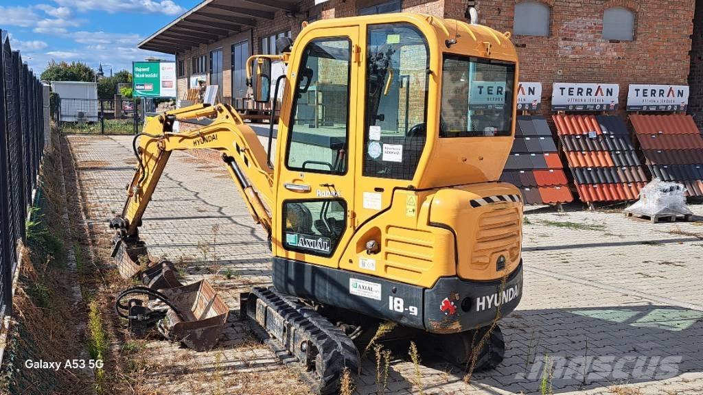 Hyundai Robex 18-9 حفارات صغيرة أقل من 7 طن (حفارات صغيرة)