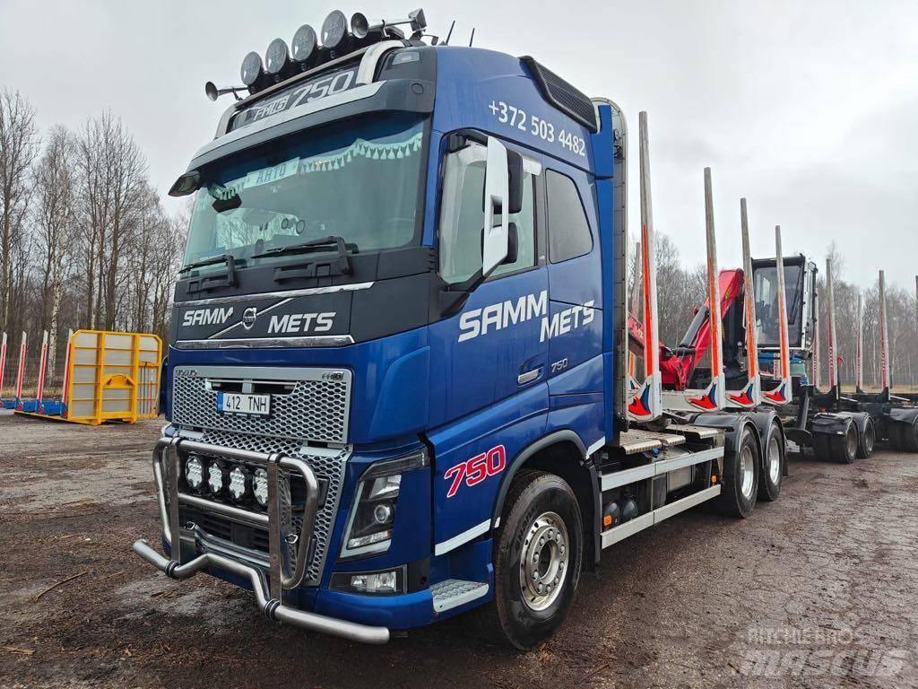 Volvo FH 16 750 شاحنات أشجار