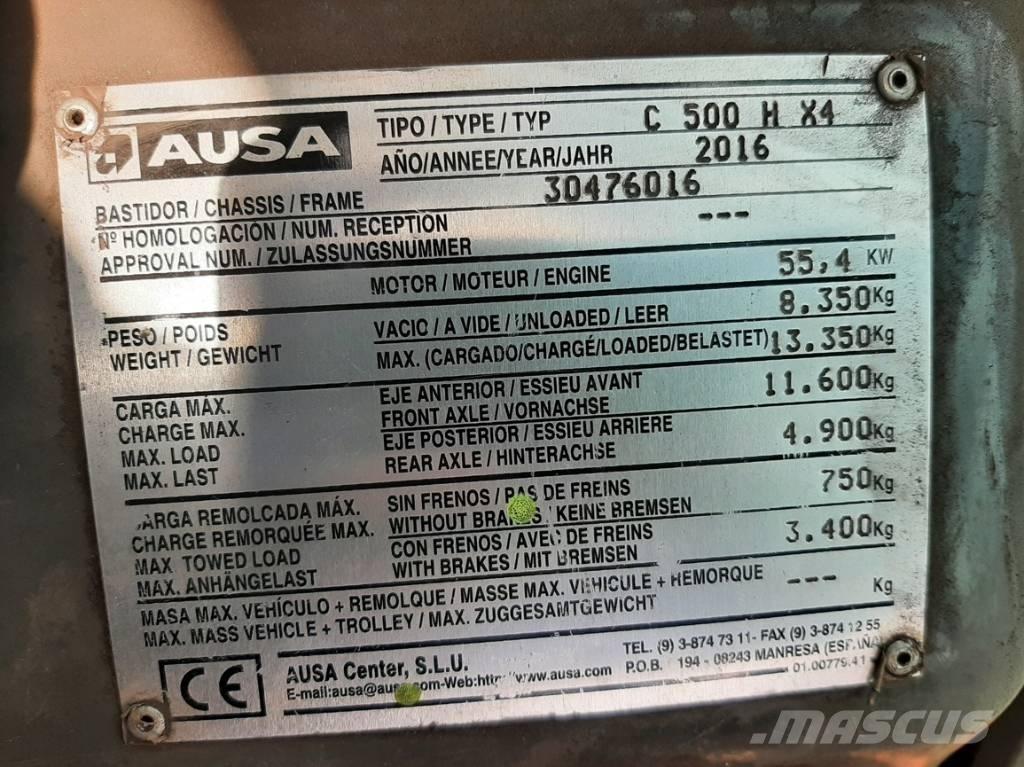 Ausa C 500 H X4 شاحنات الطرق الوعرة