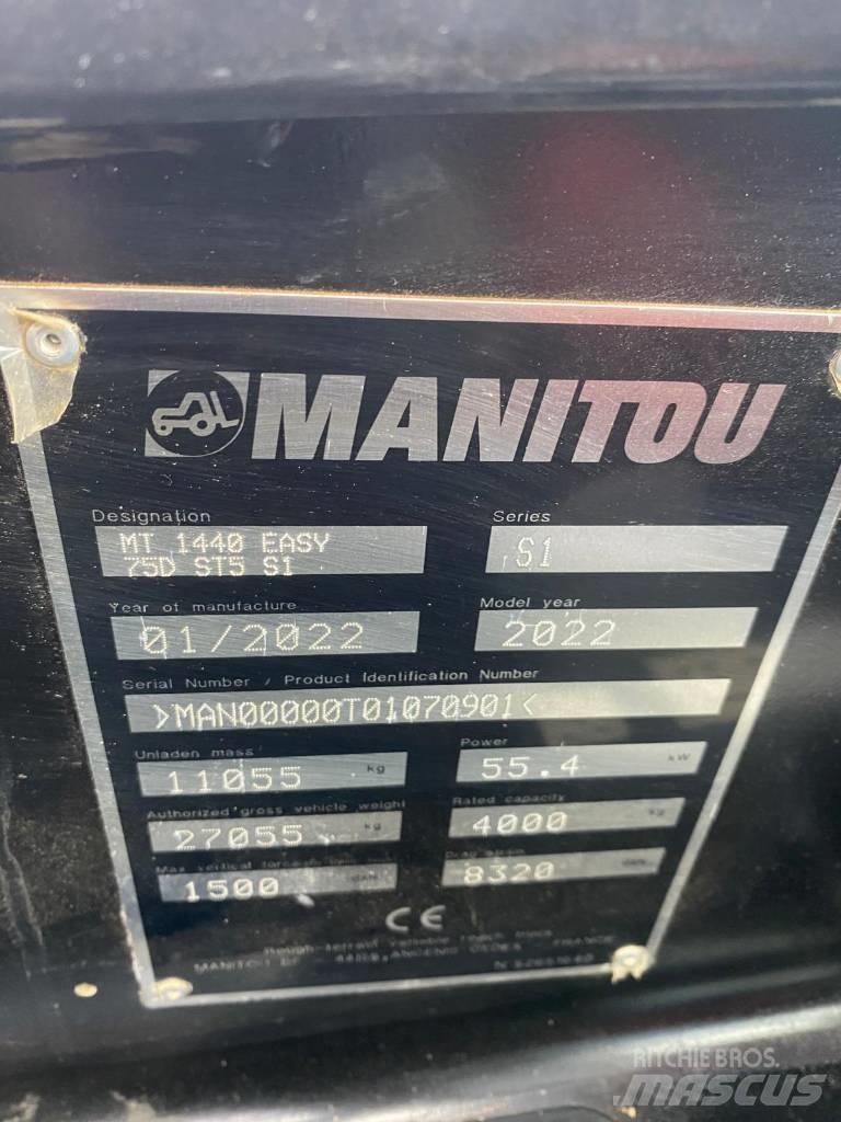 Manitou MT 1440 مناولات متداخلة