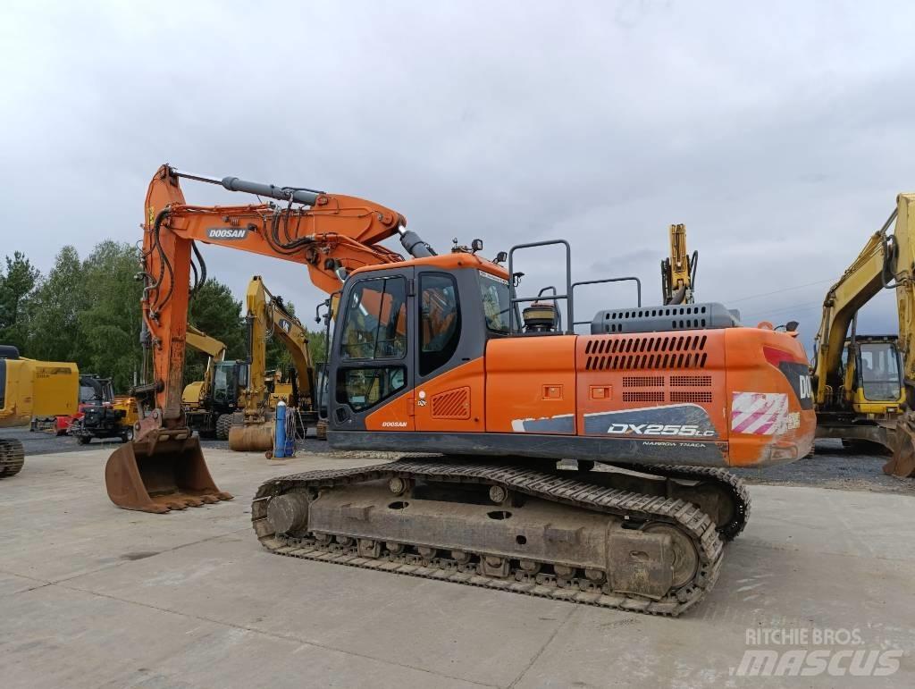 Doosan DX 255 LC-5 حفارات زحافة