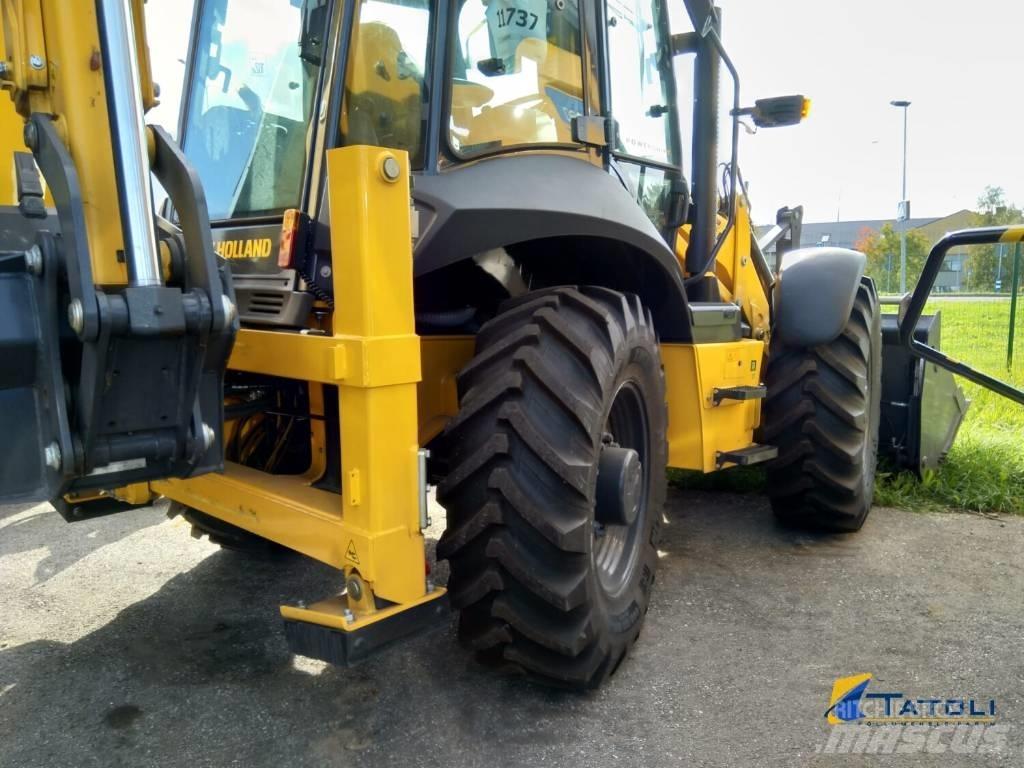 New Holland B 115 D لوادر ذات جرافات عكسية