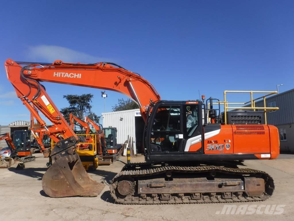 Hitachi ZX 300 LC-7 حفارات زحافة