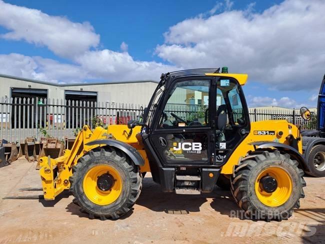 JCB 531-70 مناولات متداخلة