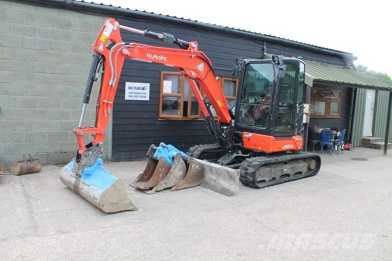 Kubota U 50-5 حفارات صغيرة أقل من 7 طن (حفارات صغيرة)