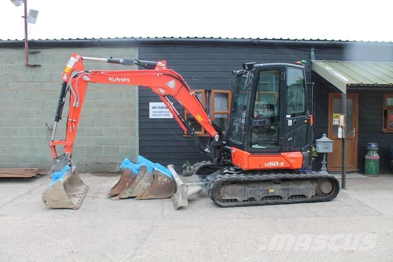 Kubota U 50-5 حفارات صغيرة أقل من 7 طن (حفارات صغيرة)