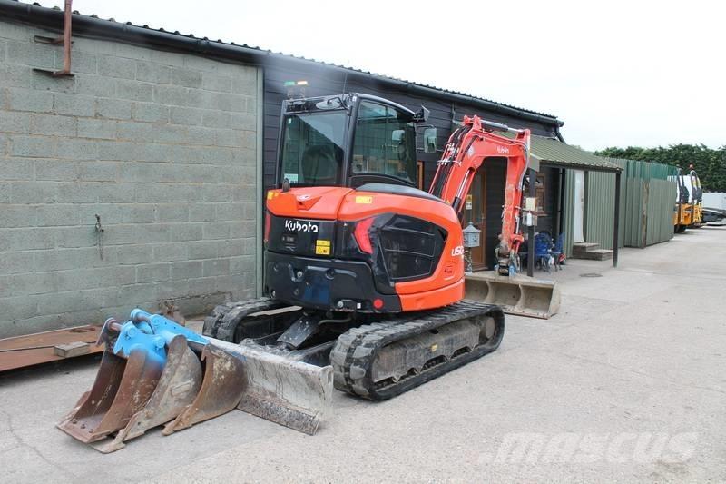 Kubota U 50-5 حفارات صغيرة أقل من 7 طن (حفارات صغيرة)