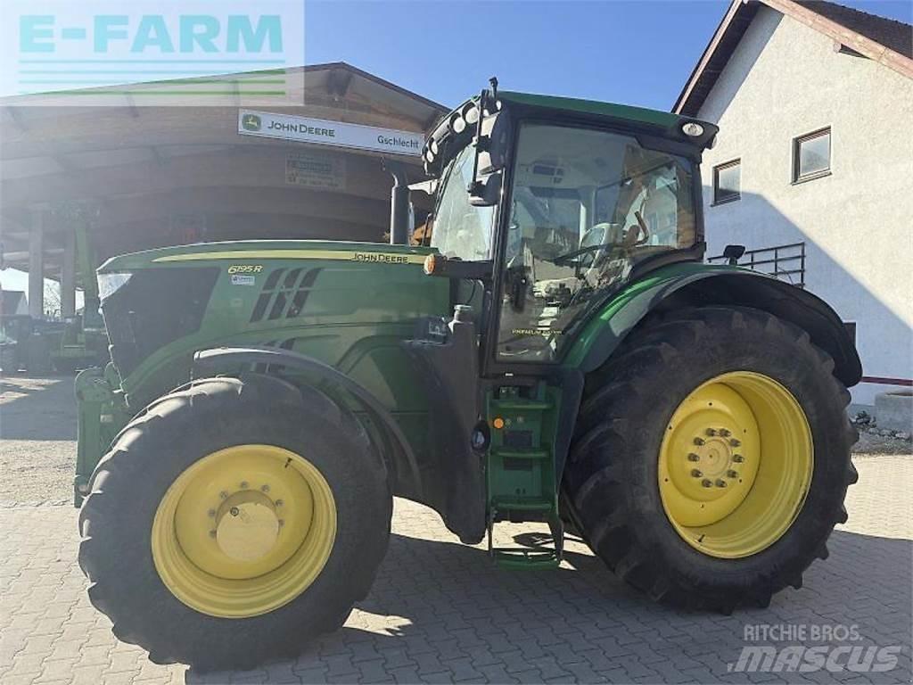 John Deere 6195r الجرارات