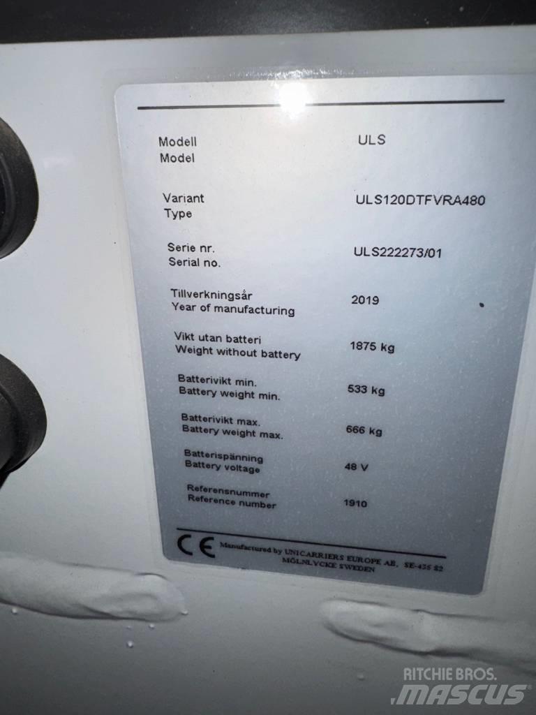 UniCarriers ULS 120 شاحنة مناولة