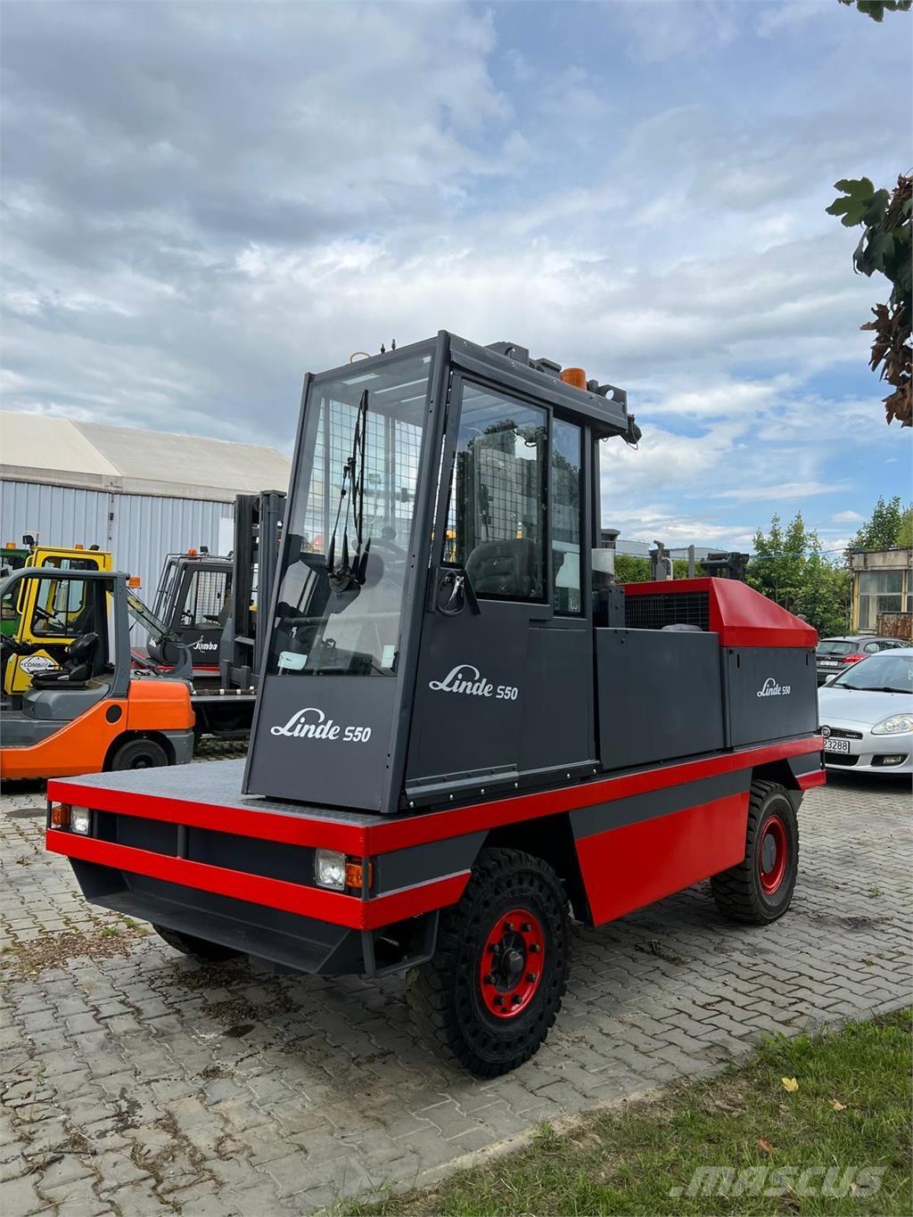 Linde S50D لوادر جانبية