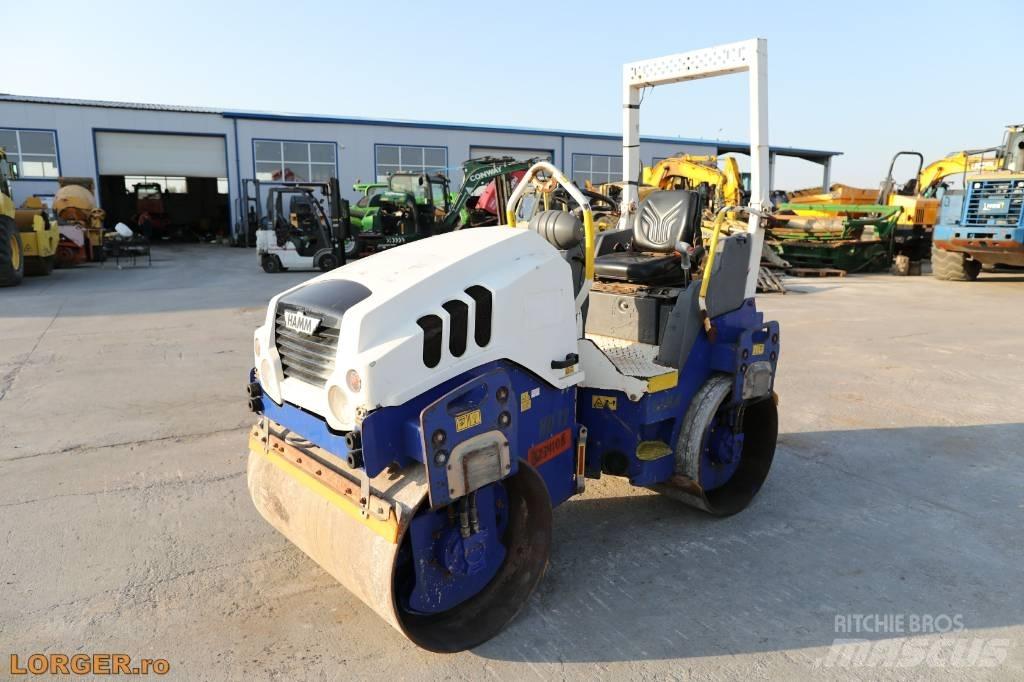 Hamm HD 12 VV مداحل ثنائية الاسطوانة