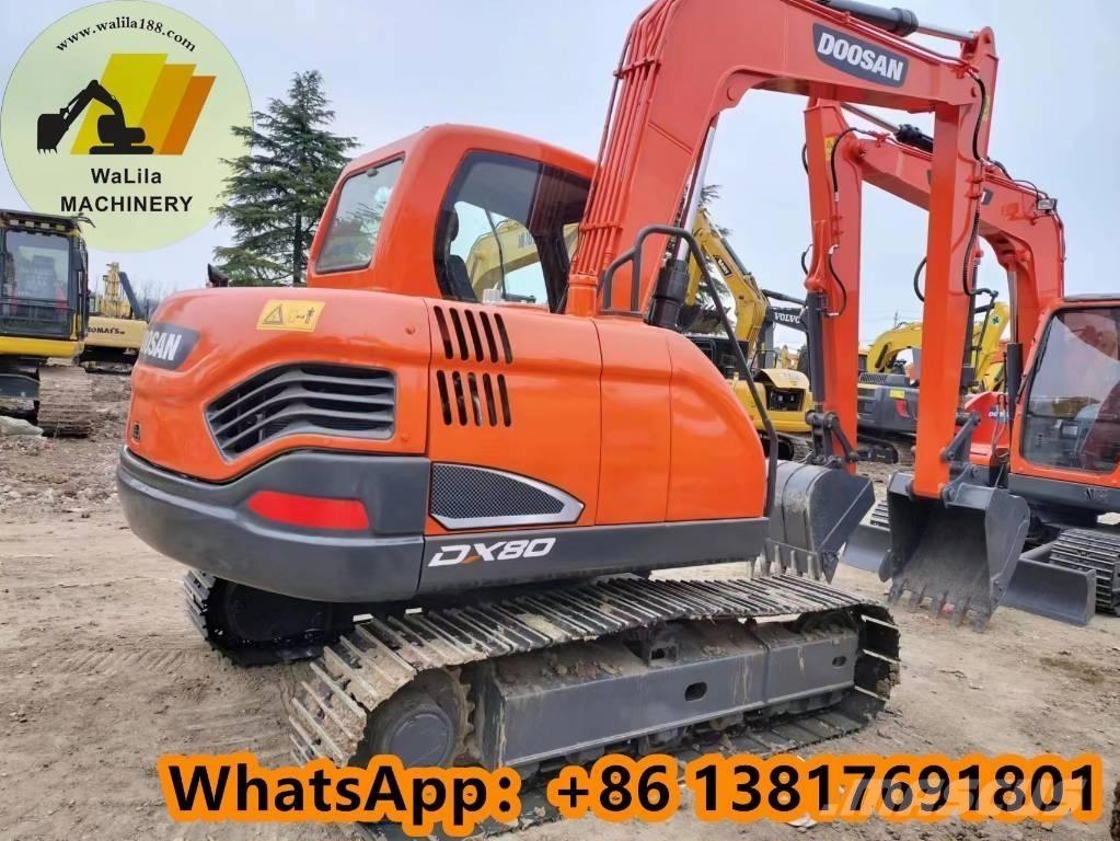 Doosan DX 80 R حفارات وسط 7 طن - 12 طن