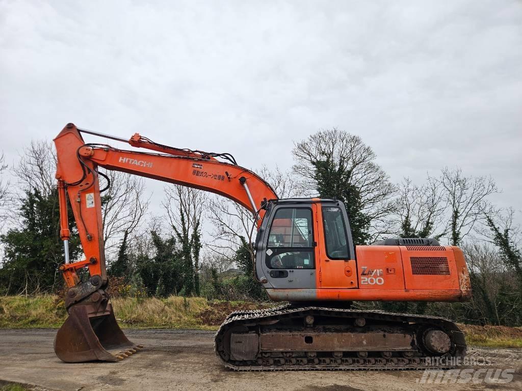 Hitachi ZX 200-1 A/C حفارات زحافة