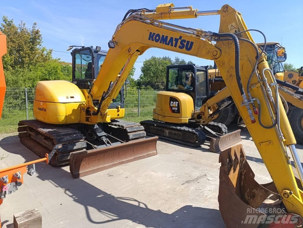 Komatsu PC 80 MR حفارات وسط 7 طن - 12 طن
