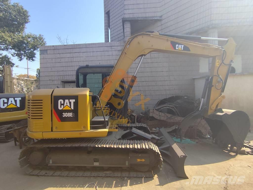 CAT 308 E 2 CR حفارات وسط 7 طن - 12 طن
