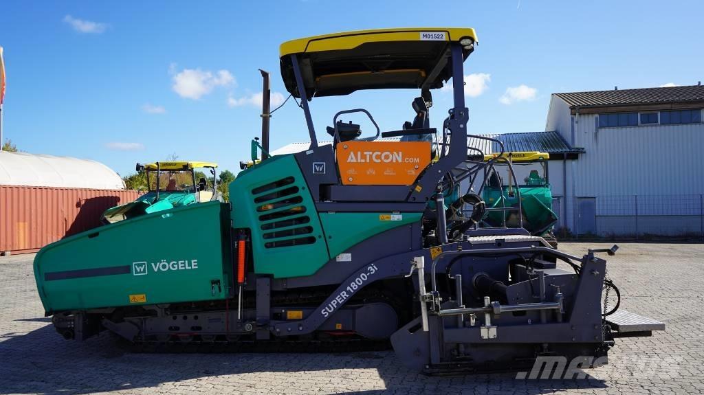Vögele SUPER 1800-3I معدات السفلتة