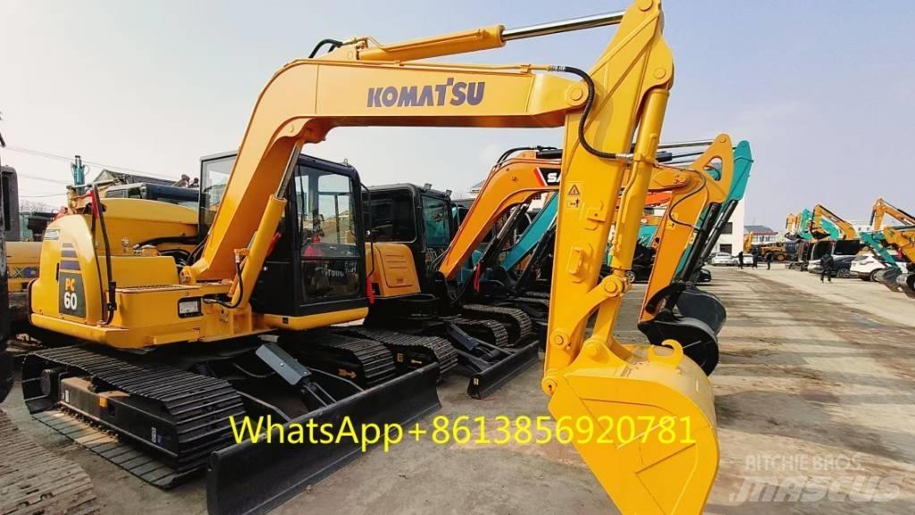 Komatsu PC 60-8 حفارات صغيرة أقل من 7 طن (حفارات صغيرة)