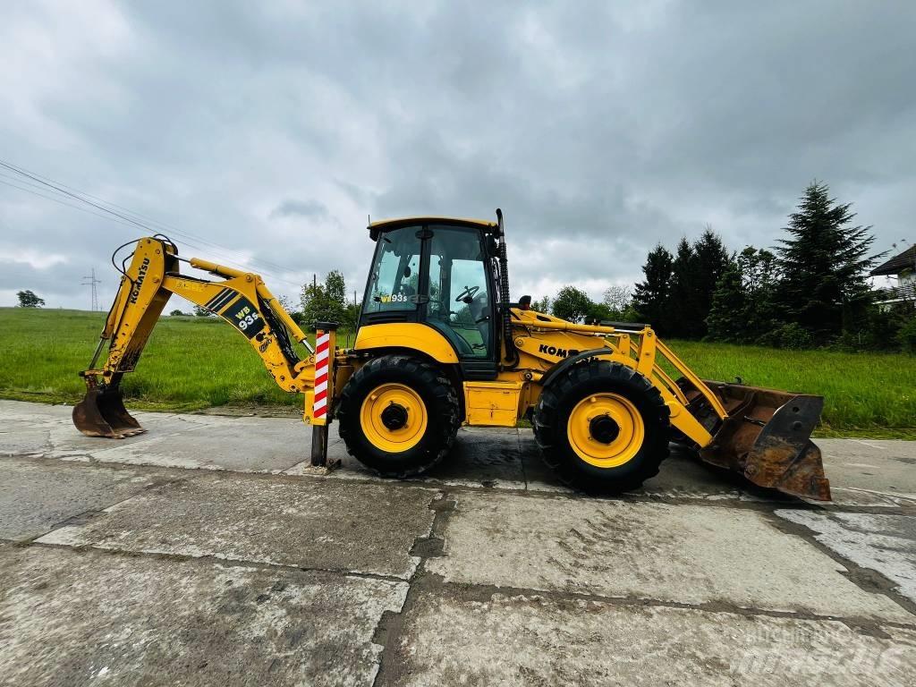 Komatsu WB 93 S-5 لوادر ذات جرافات عكسية