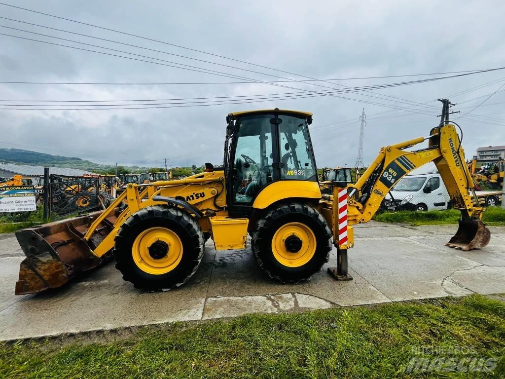 Komatsu WB 93 S-5 لوادر ذات جرافات عكسية