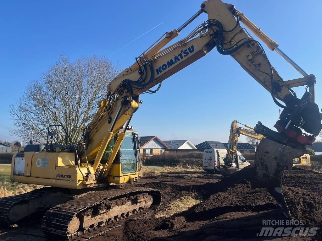 Komatsu PC 210 LC-8 حفارات زحافة