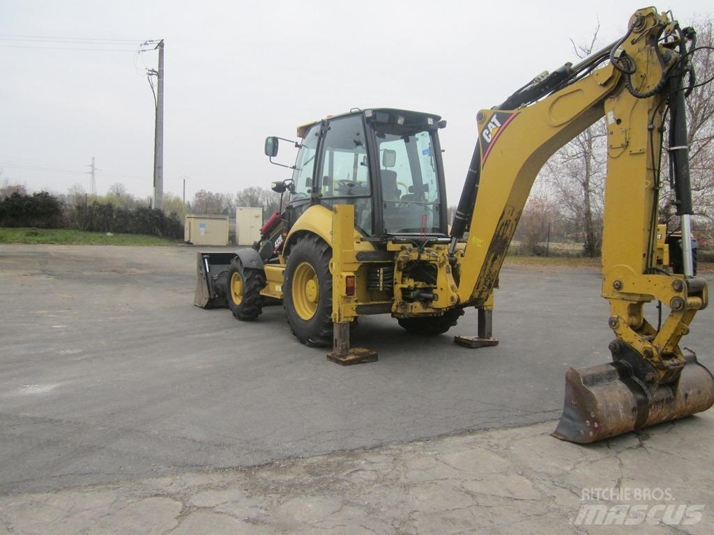 CAT 428E 4x4 لوادر ذات جرافات عكسية