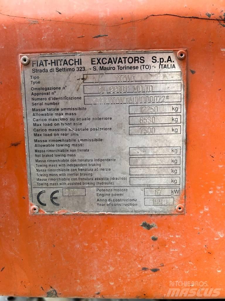 Fiat-Hitachi fh 120 حفارات بعجل