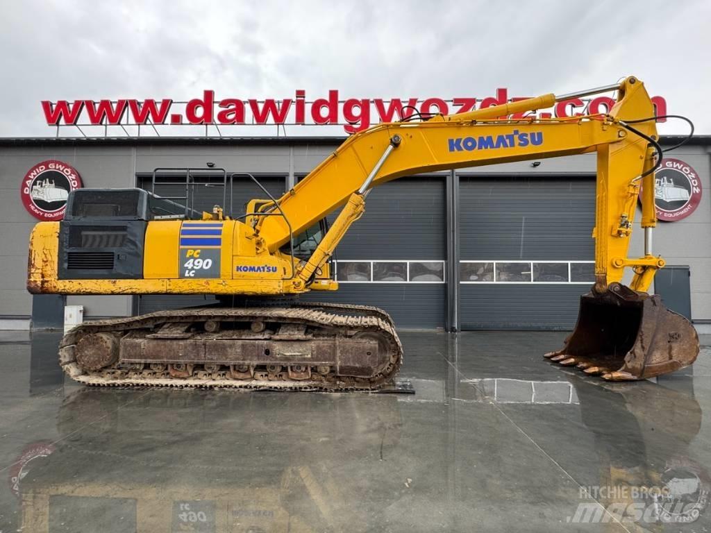 Komatsu PC 490 LC-10 حفارات زحافة