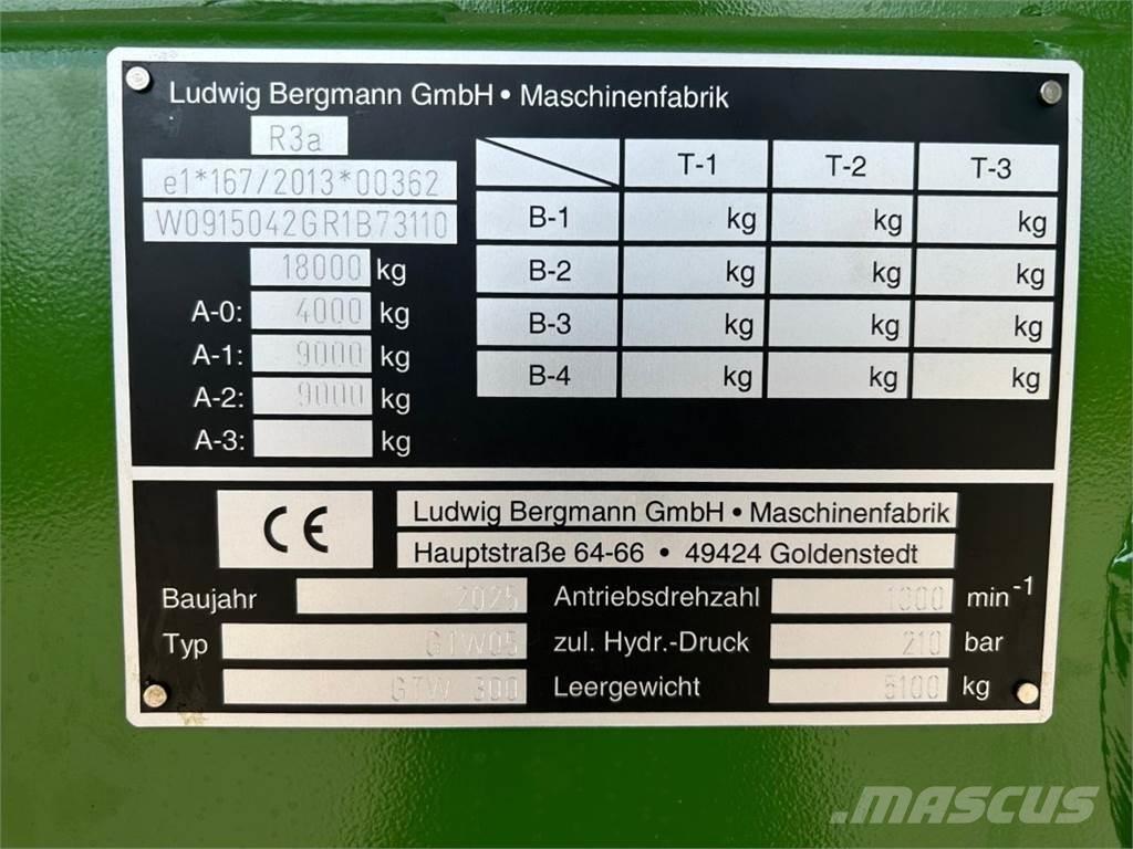 Bergmann GTW 300 مقطورات ذاتية التحميل