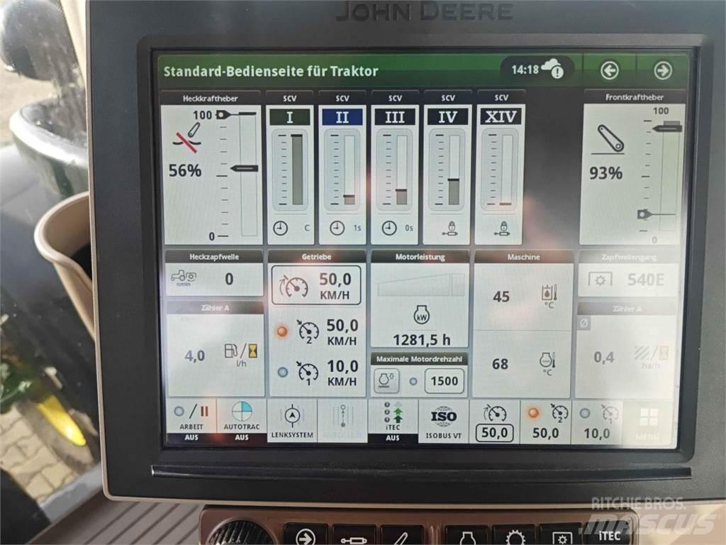John Deere 6R 250 الجرارات