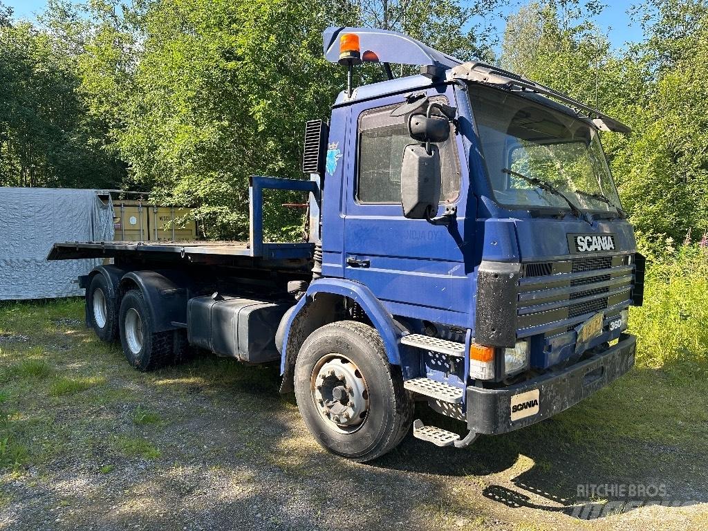 Scania 113 شاحنات الرافعات الخطافية