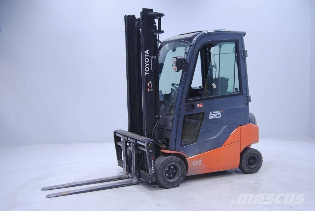 Toyota 8FBMK20T شاحنات ذات رافعات شوكية تعمل بالكهرباء