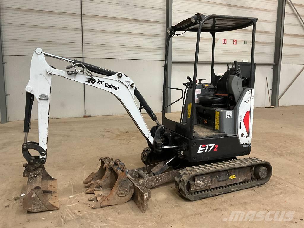 Bobcat E 17z حفارات صغيرة أقل من 7 طن (حفارات صغيرة)