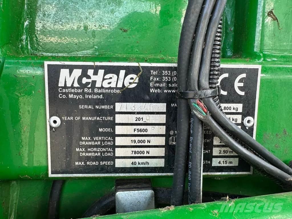 McHale F5600 plus حصادات الأعلاف