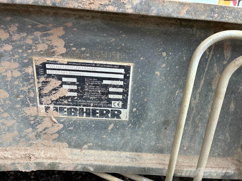 Liebherr LH 22 M مناولات المخلفات / مناولات صناعية